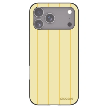 Picasee silikonowe czarne etui na Apple iPhone 17 Pro Max - Liquid sunshine