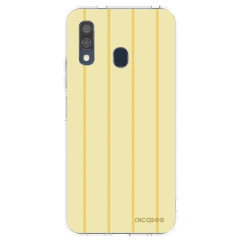 Picasee silikonowe przeźroczyste etui na Samsung Galaxy A40 A405F - Liquid sunshine