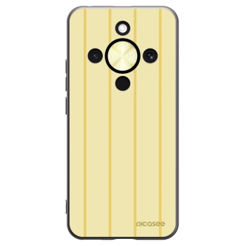 Picasee silikonowe czarne etui na Honor Magic8 Lite 5G - Liquid sunshine