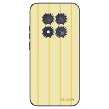 Picasee silikonowe czarne etui na Xiaomi Redmi Note 15 Pro 5G - Liquid sunshine