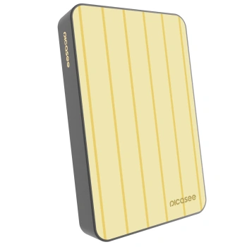 Picasee Powerbank z MagSafe 10 000 mAh Szary - Liquid sunshine