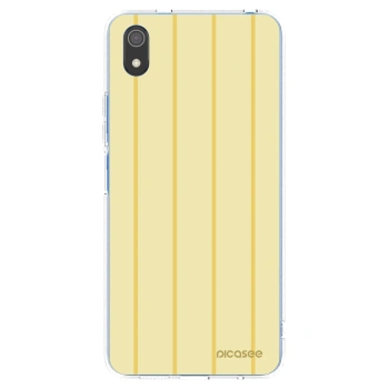 Picasee silikonowe przeźroczyste etui na Xiaomi Redmi 7A - Liquid sunshine