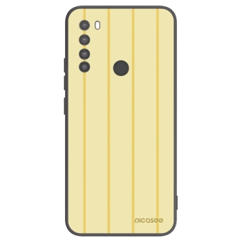 Picasee silikonowe czarne etui na Xiaomi Redmi Note 8 - Liquid sunshine