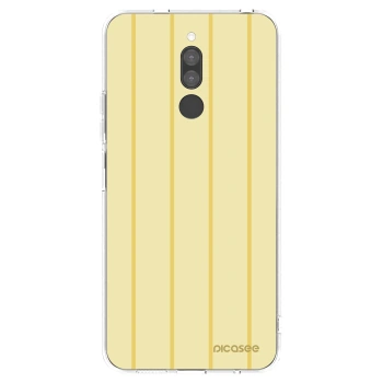Picasee silikonowe przeźroczyste etui na Xiaomi Redmi 8 - Liquid sunshine