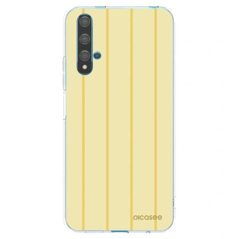 Picasee silikonowe przeźroczyste etui na Huawei Nova 5T - Liquid sunshine