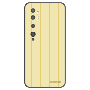 Picasee silikonowe czarne etui na Xiaomi Mi Note 10 (Pro) - Liquid sunshine