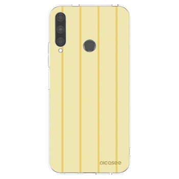 Picasee silikonowe przeźroczyste etui na Huawei P40 Lite E - Liquid sunshine