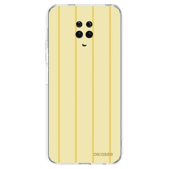 Picasee silikonowe przeźroczyste etui na Xiaomi Redmi Note 9S - Liquid sunshine
