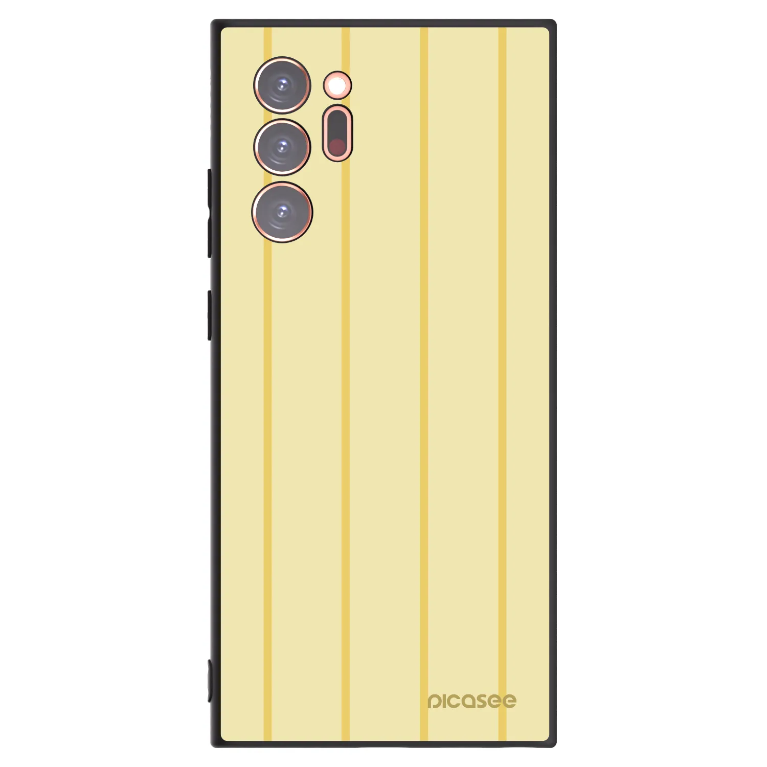 Picasee silikonowe czarne etui na Samsung Galaxy Note 20 Ultra - Liquid sunshine