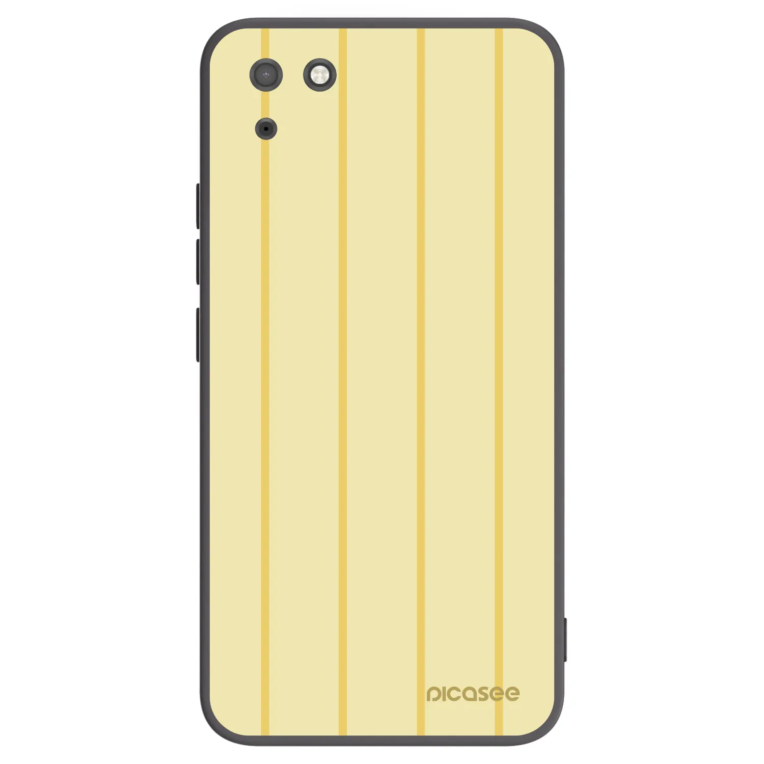 Picasee silikonowe czarne etui na Huawei Y5P - Liquid sunshine
