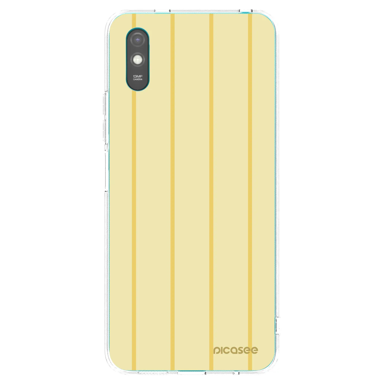Picasee silikonowe przeźroczyste etui na Xiaomi Redmi 9A - Liquid sunshine