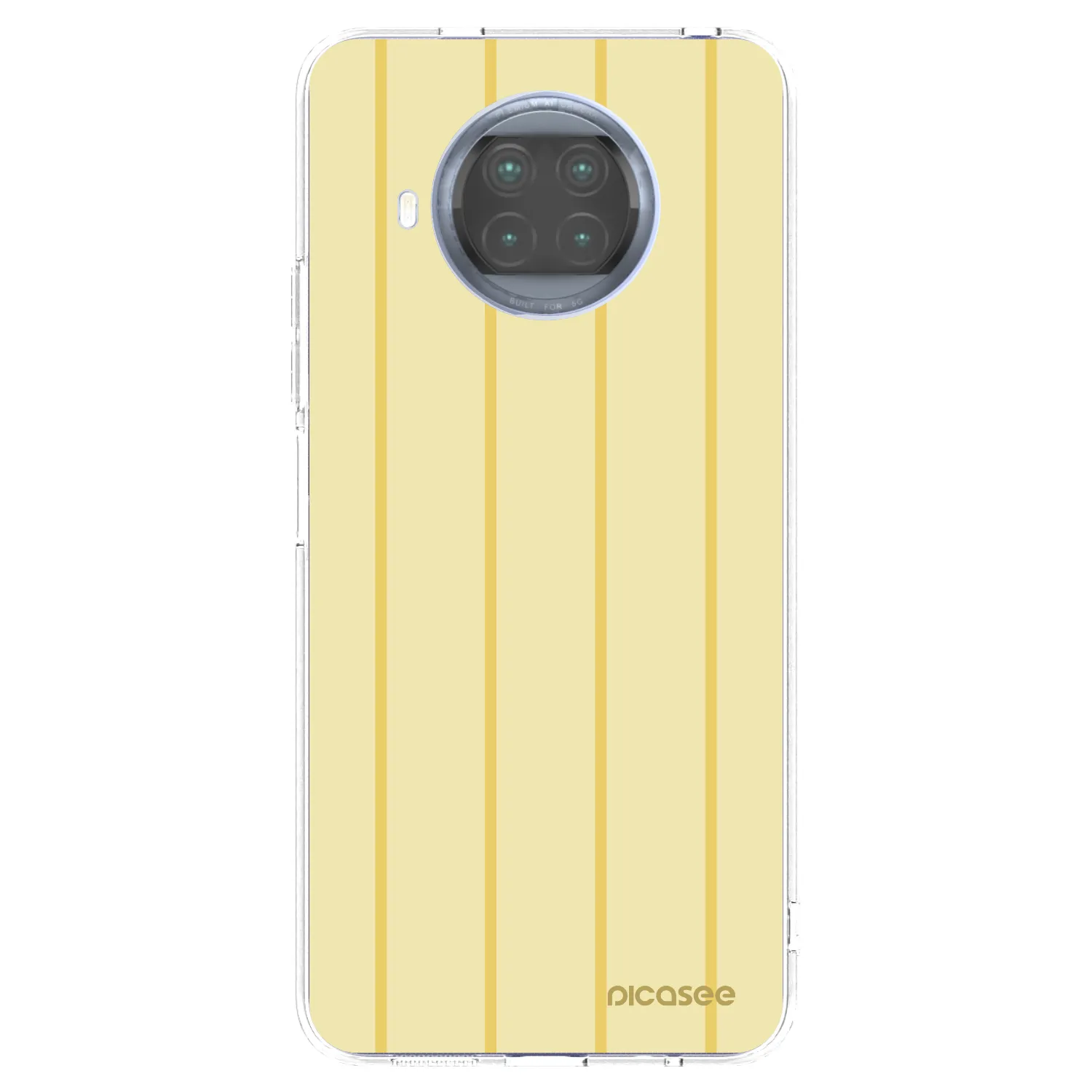 Picasee silikonowe przeźroczyste etui na Xiaomi Mi 10T Lite - Liquid sunshine