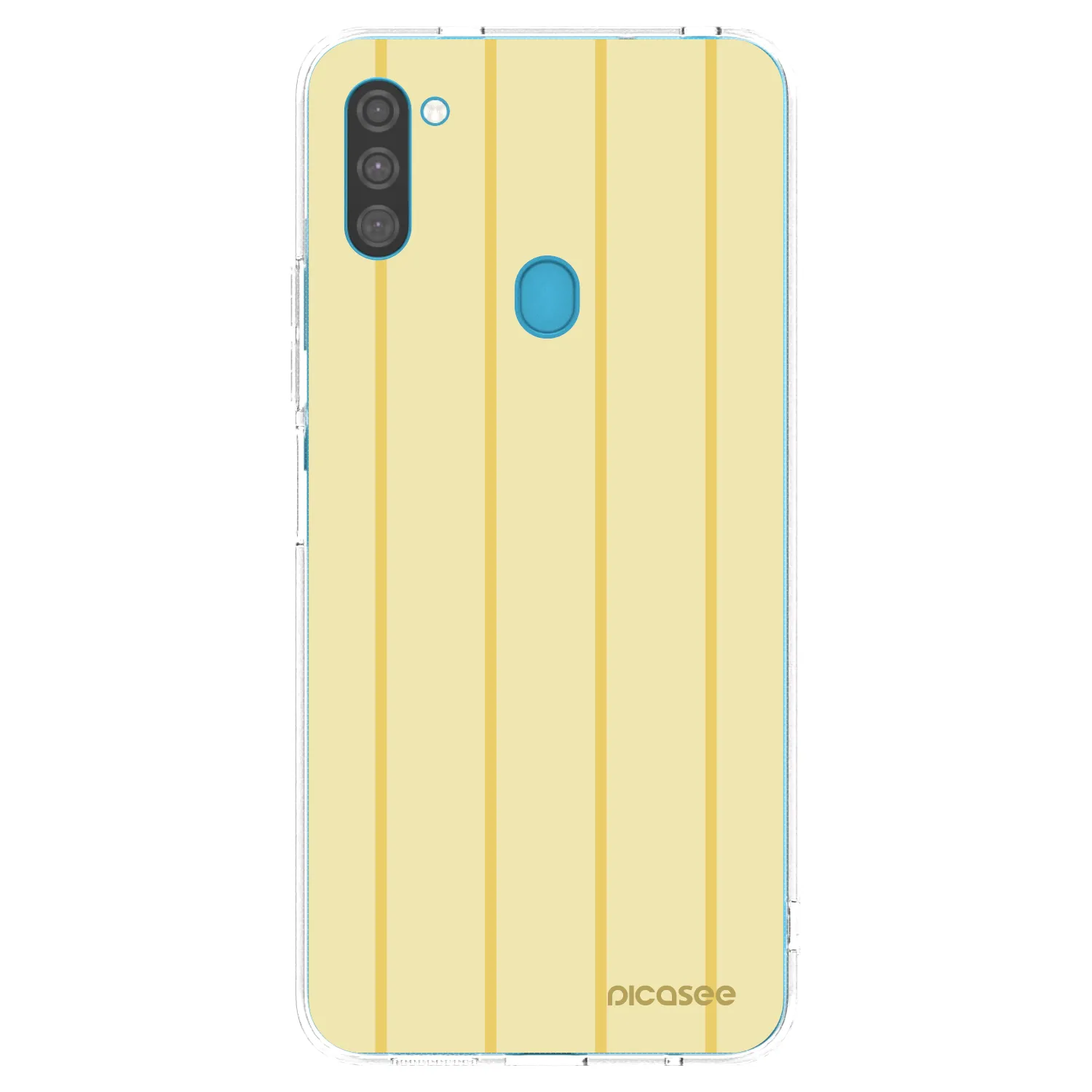 Picasee silikonowe przeźroczyste etui na Samsung Galaxy M11 - Liquid sunshine