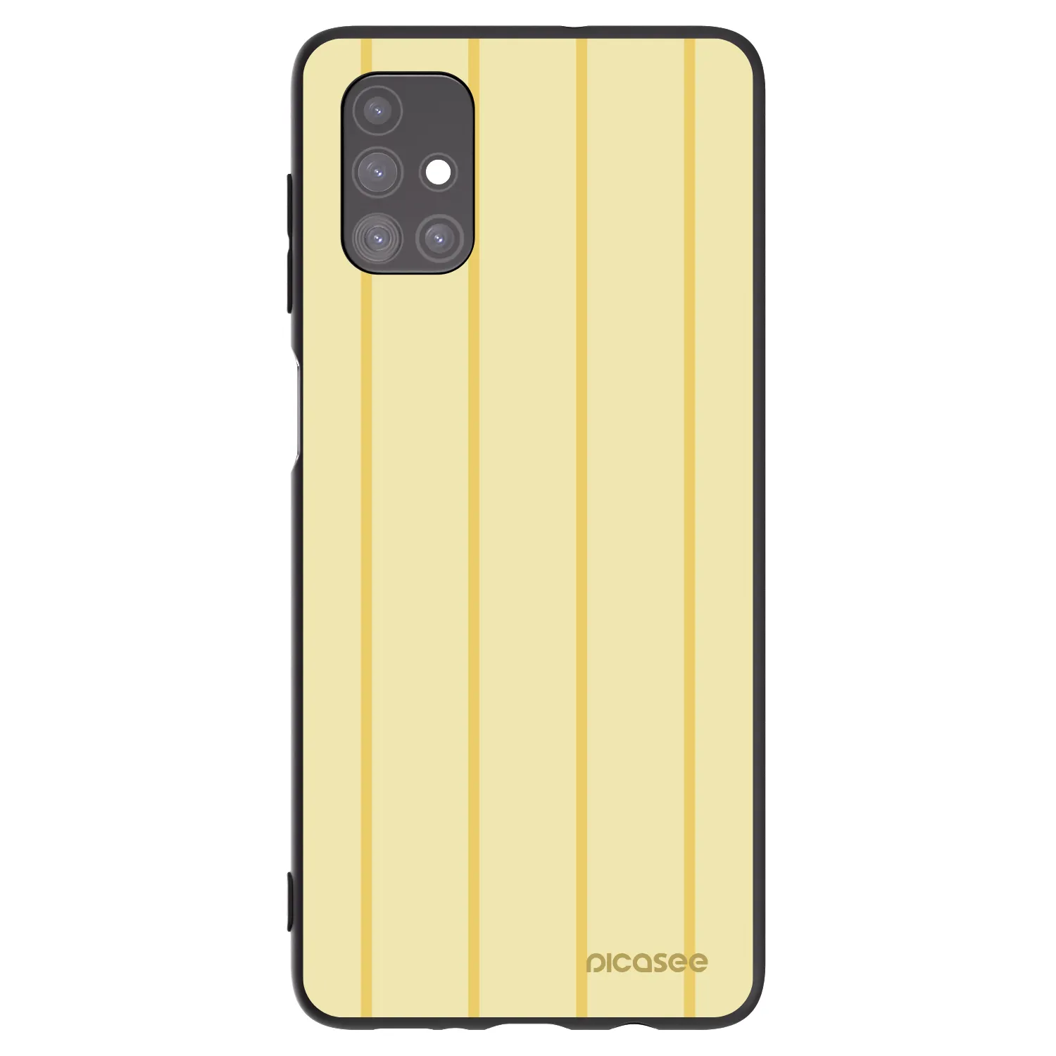 Picasee silikonowe czarne etui na Samsung Galaxy M51 M515F - Liquid sunshine