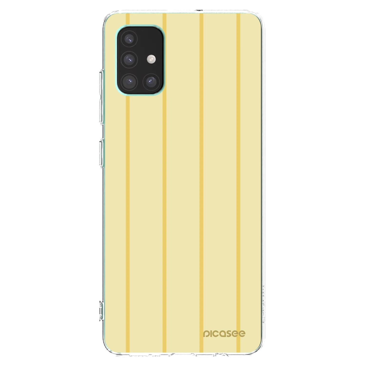 Picasee silikonowe przeźroczyste etui na Samsung Galaxy M51 M515F - Liquid sunshine