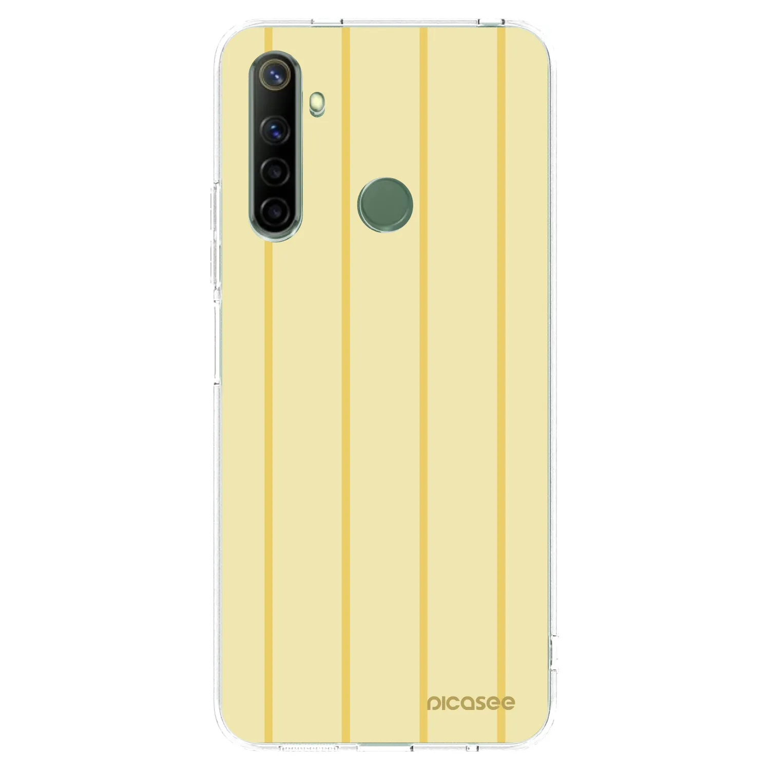 Picasee silikonowe przeźroczyste etui na Realme 6i - Liquid sunshine