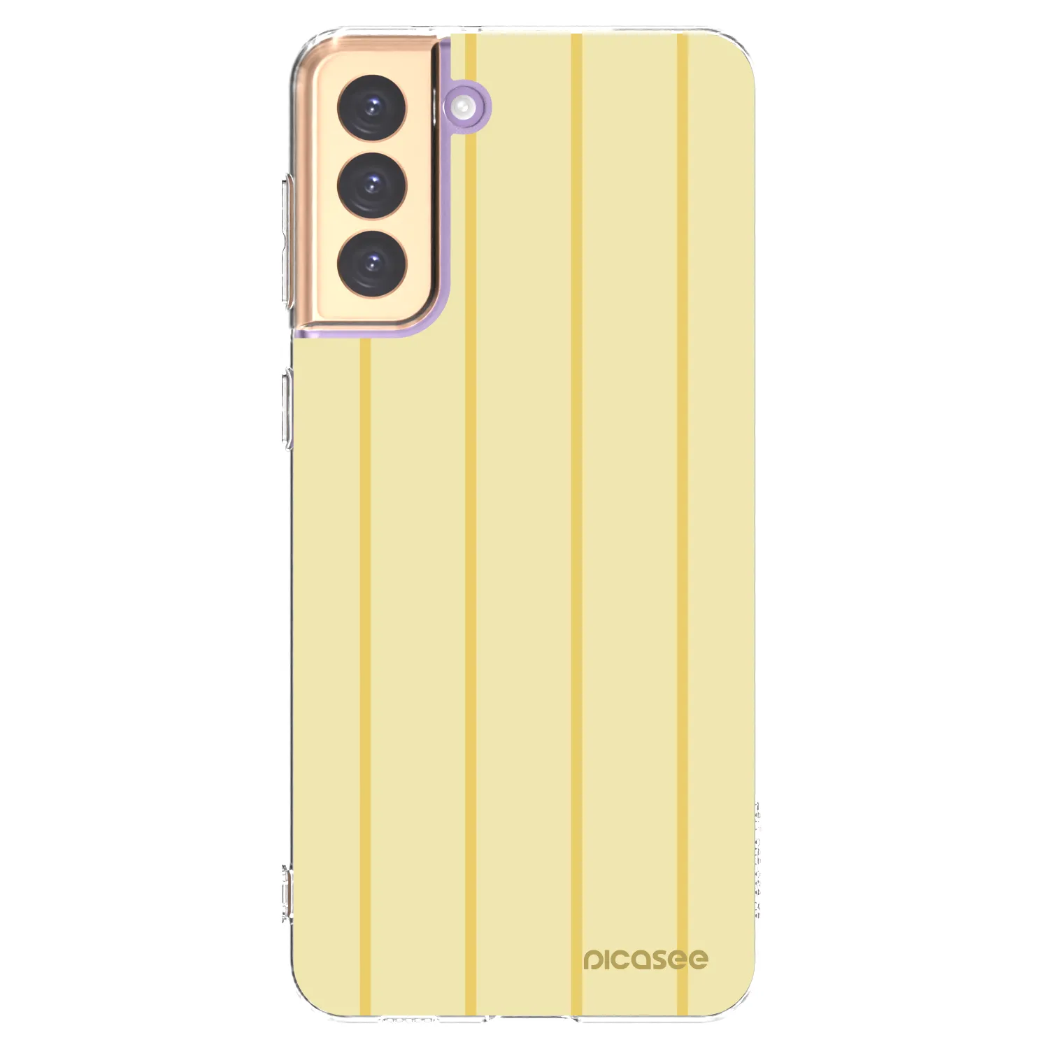 Picasee silikonowe przeźroczyste etui na Samsung Galaxy S21+ 5G G996F - Liquid sunshine