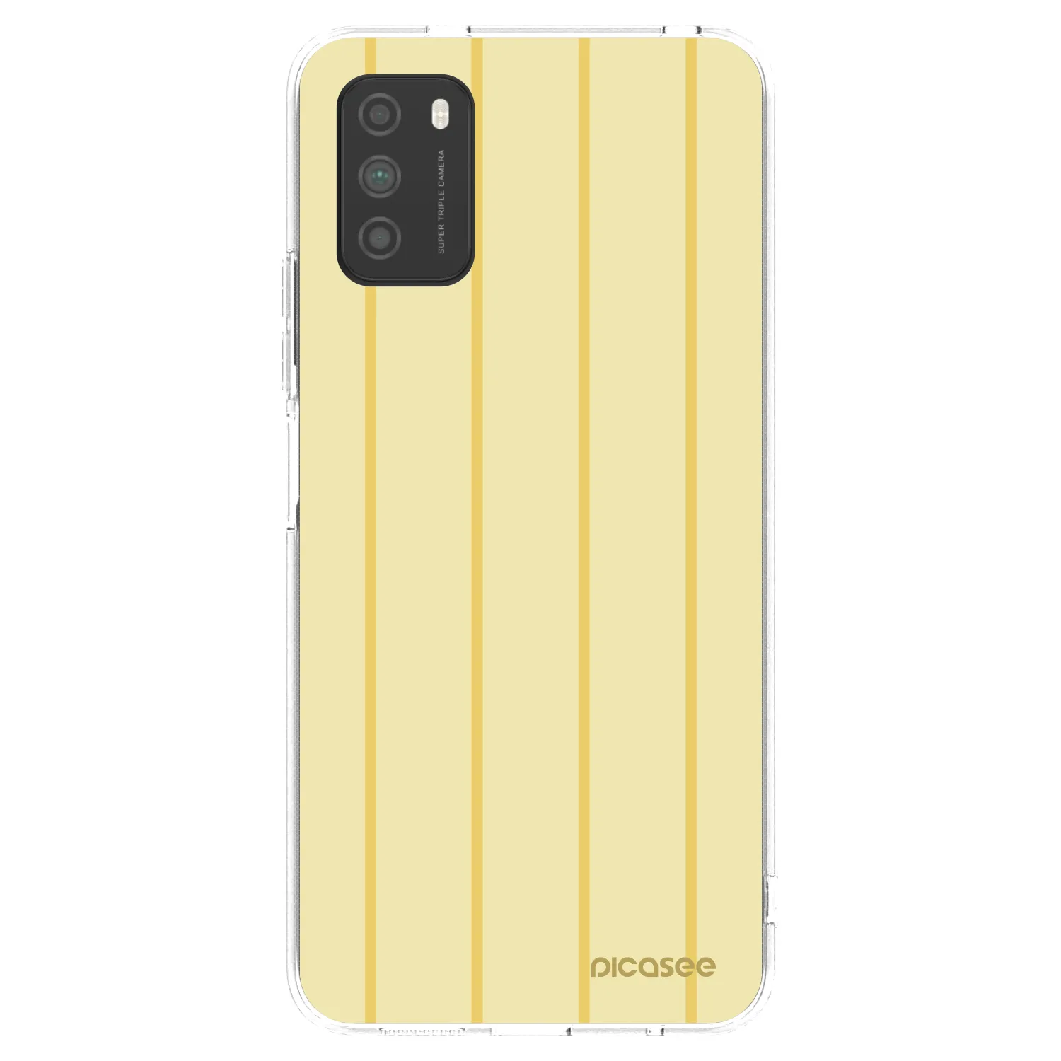 Picasee silikonowe przeźroczyste etui na Xiaomi Poco M3 - Liquid sunshine