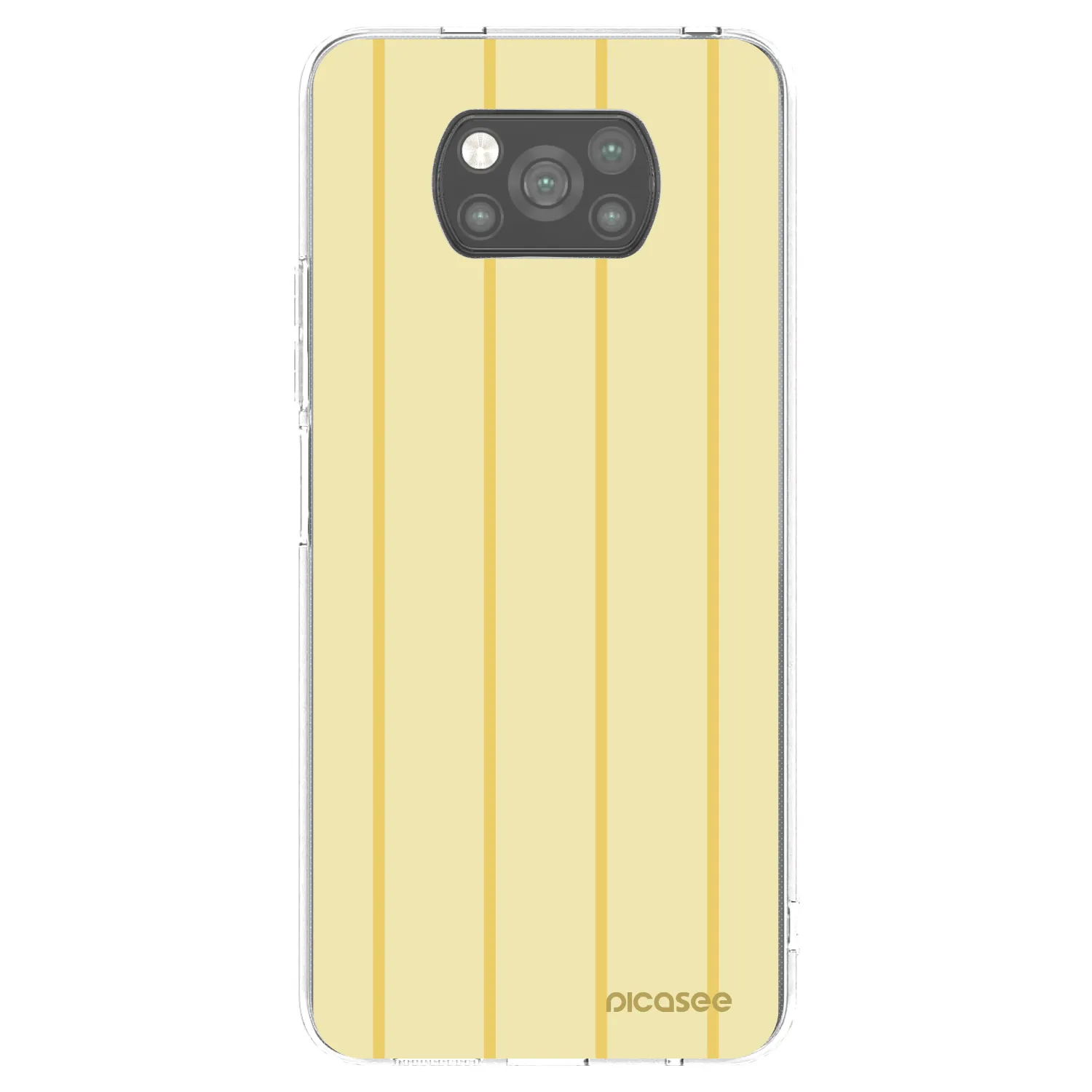 Picasee silikonowe czarne etui na Xiaomi Poco X3 Pro - Liquid sunshine