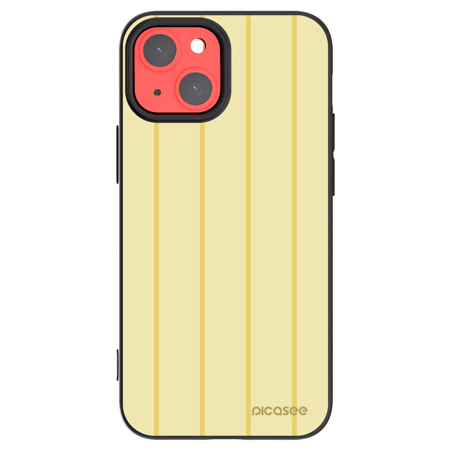 Picasee silikonowe czarne etui na Apple iPhone 13 mini - Liquid sunshine
