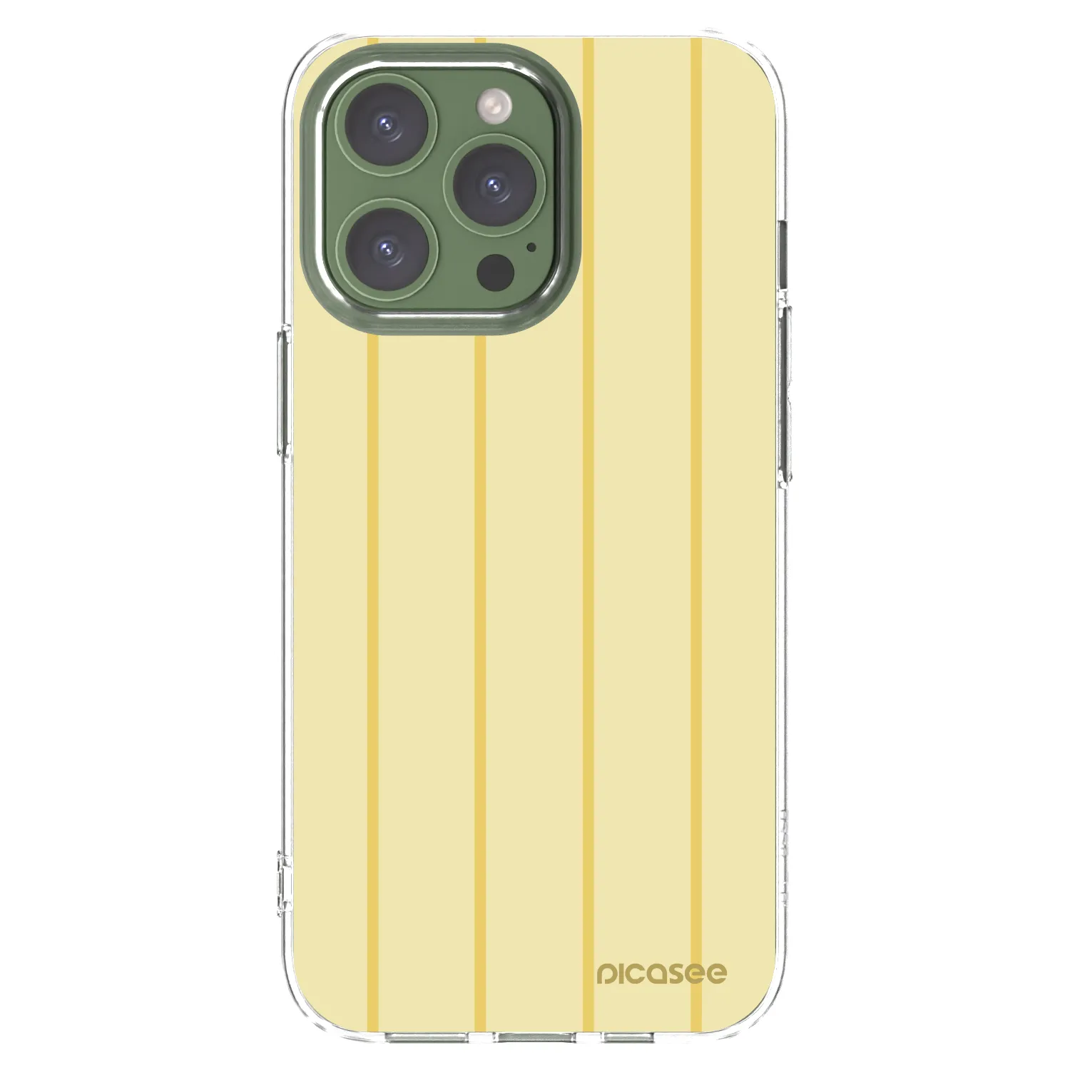 Picasee silikonowe przeźroczyste etui na Apple iPhone 13 Pro - Liquid sunshine