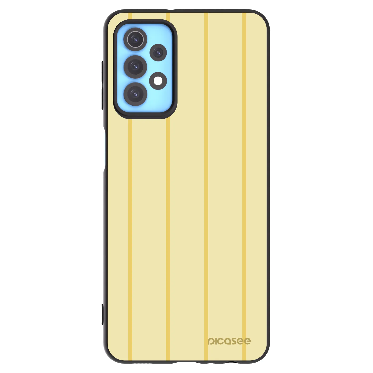 Picasee silikonowe czarne etui na Samsung Galaxy A32 4G SM-A325F - Liquid sunshine