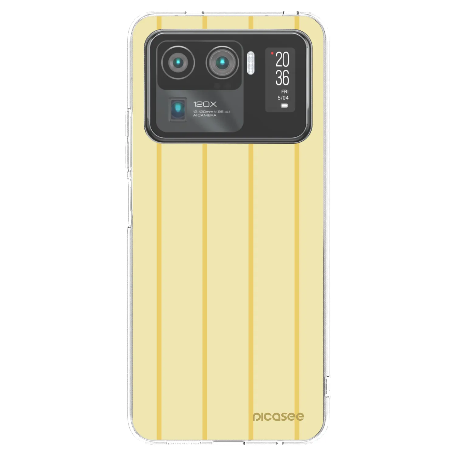 Picasee silikonowe przeźroczyste etui na Xiaomi Mi 11 Ultra - Liquid sunshine