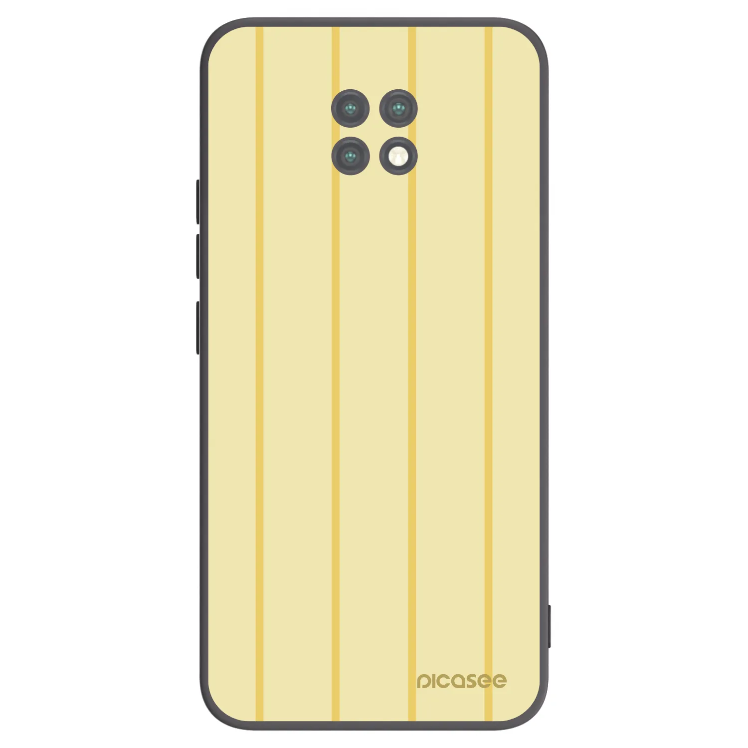 Picasee silikonowe czarne etui na Xiaomi Redmi Note 9T - Liquid sunshine