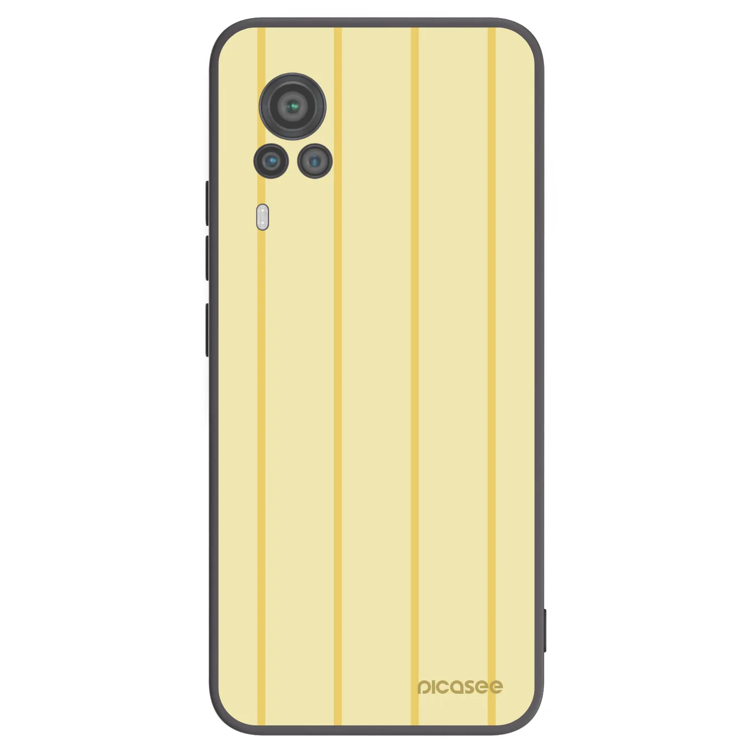 Picasee silikonowe czarne etui na Vivo X60 Pro 5G - Liquid sunshine