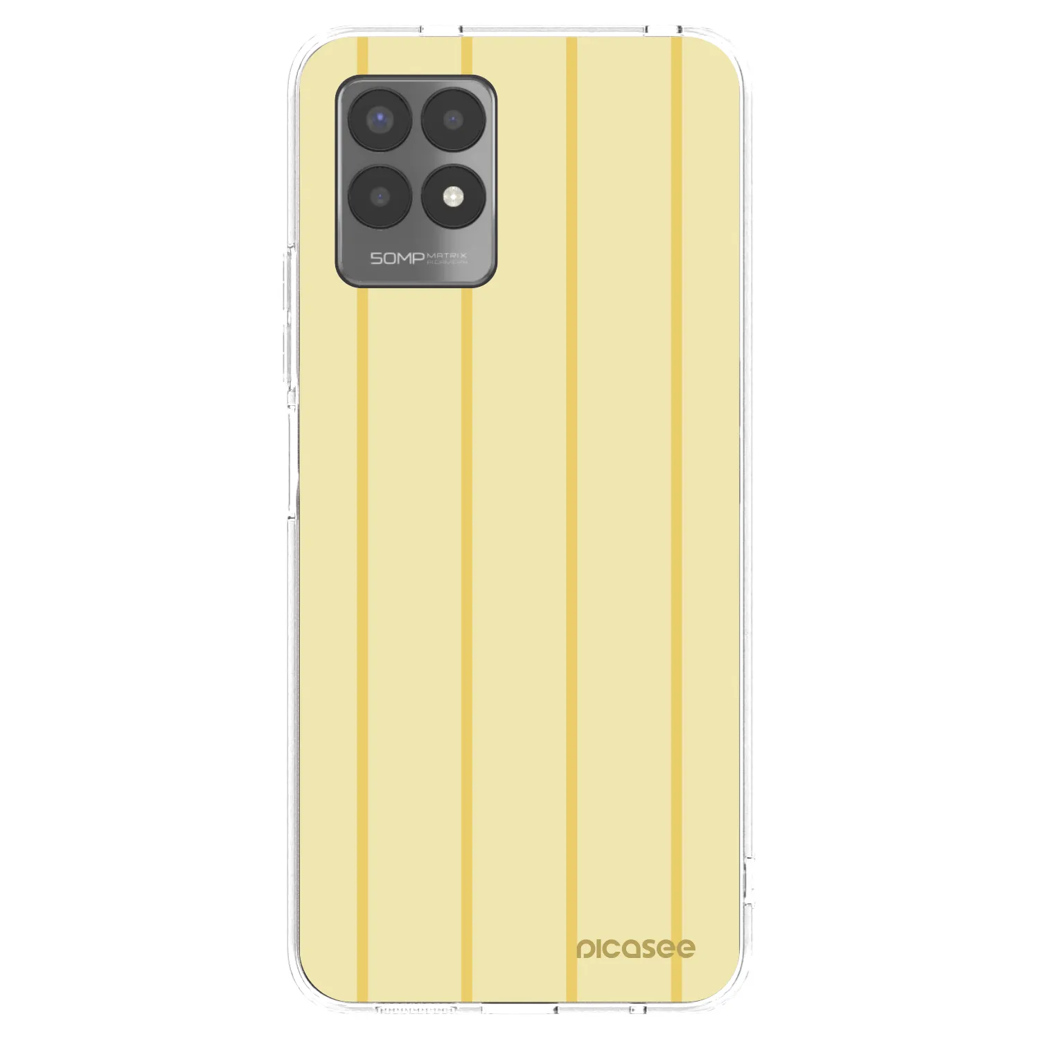 Picasee silikonowe przeźroczyste etui na Realme 8i - Liquid sunshine