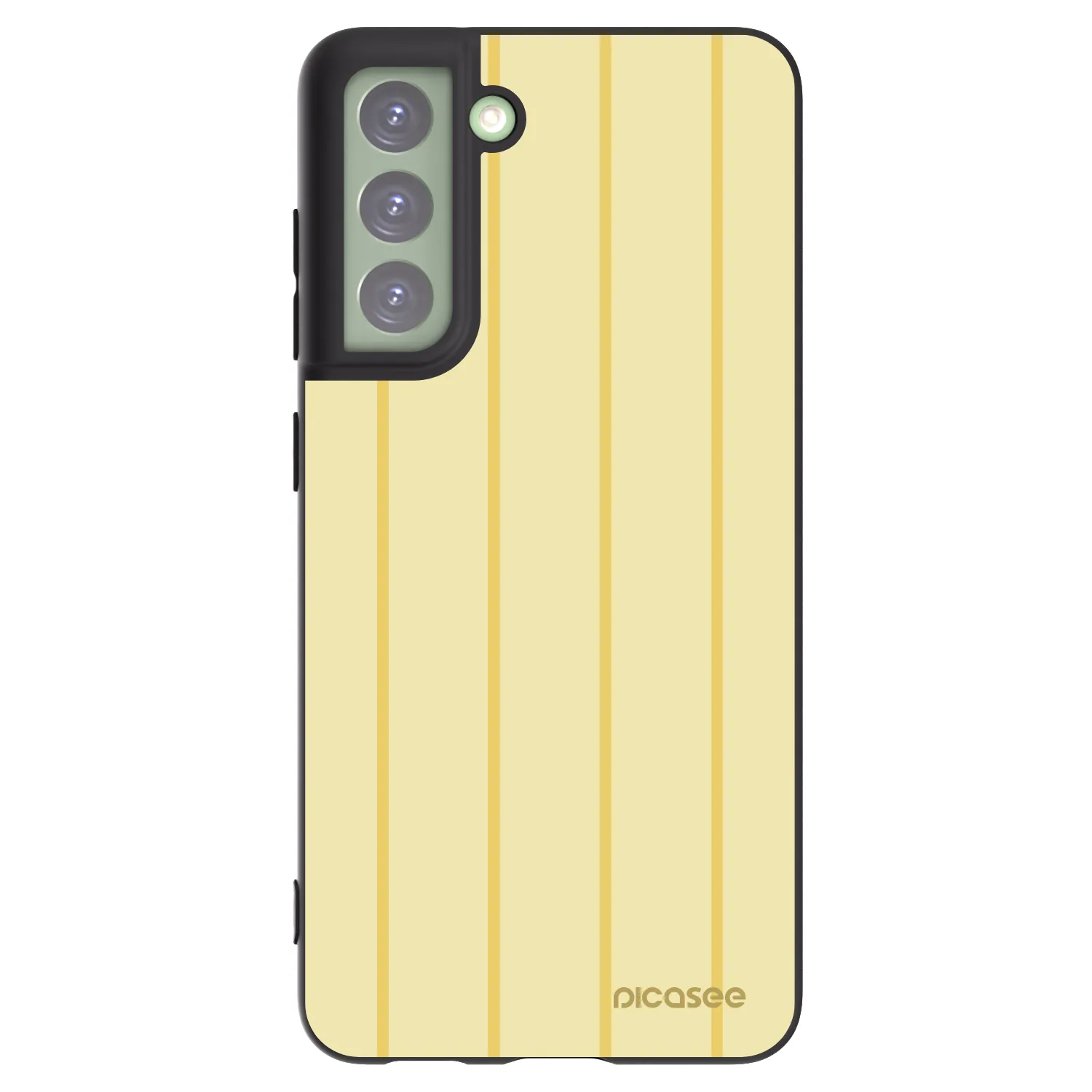 Picasee silikonowe czarne etui na Samsung Galaxy S21 FE 5G - Liquid sunshine
