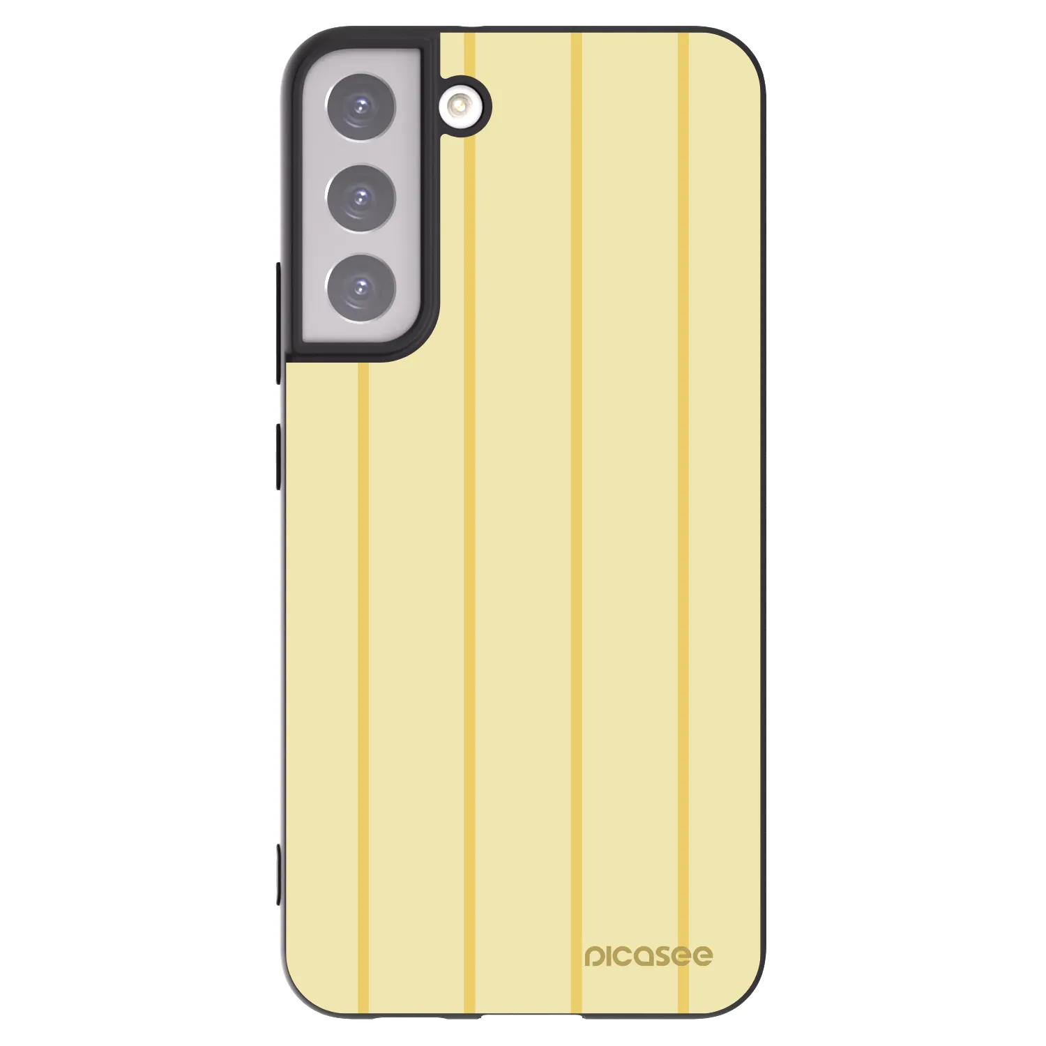 Picasee silikonowe czarne etui na Samsung Galaxy S22+ 5G - Liquid sunshine