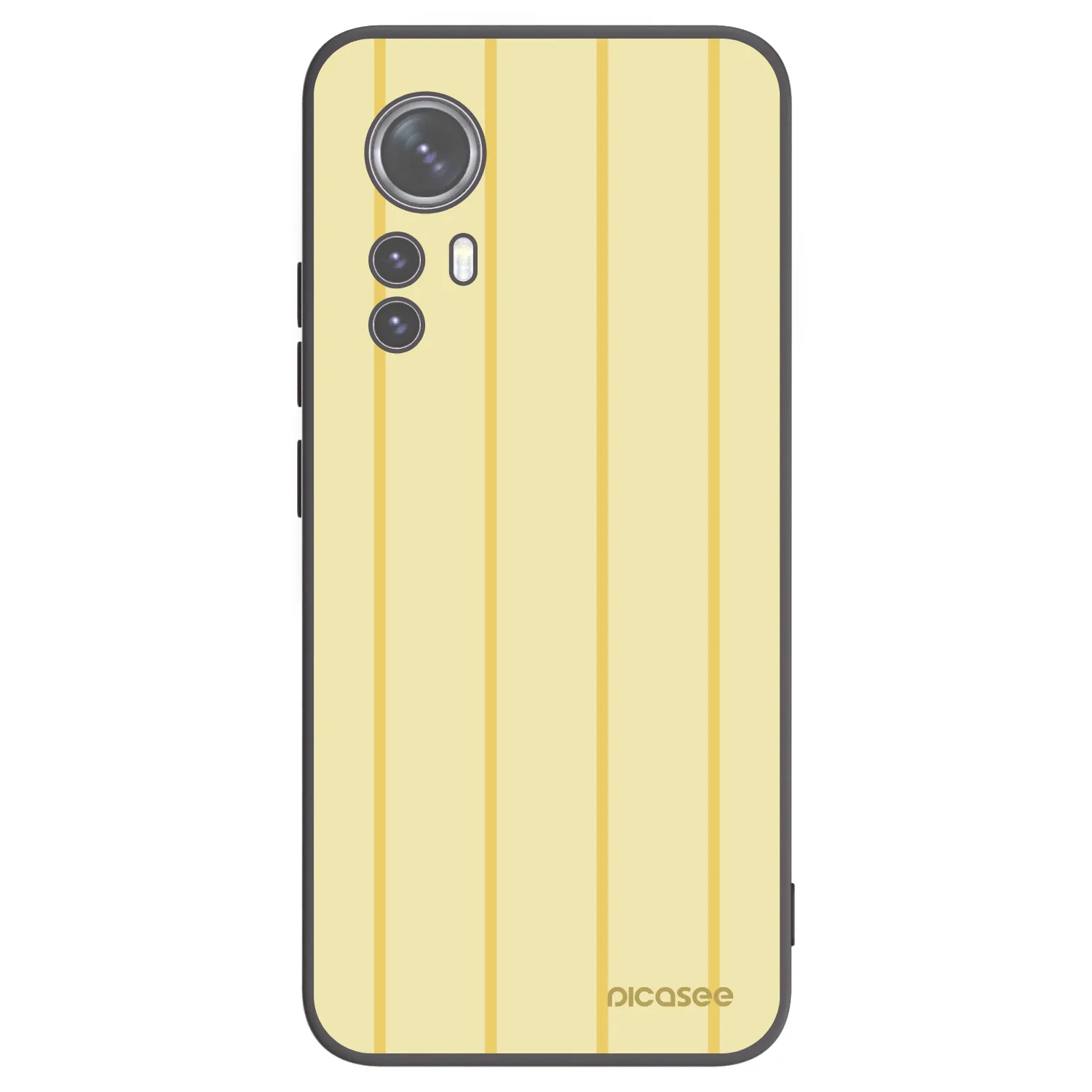 Picasee silikonowe czarne etui na Xiaomi 12 - Liquid sunshine