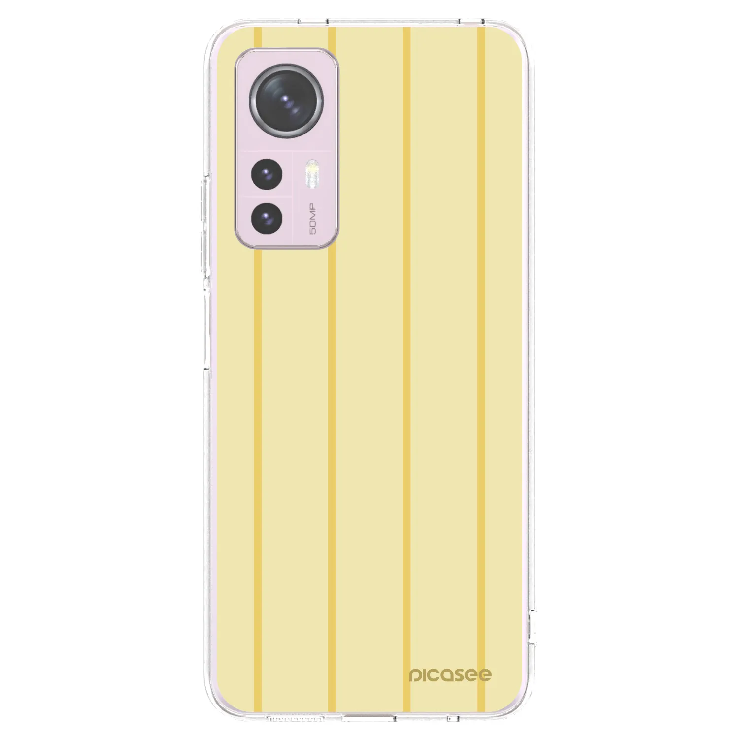 Picasee silikonowe przeźroczyste etui na Xiaomi 12 - Liquid sunshine