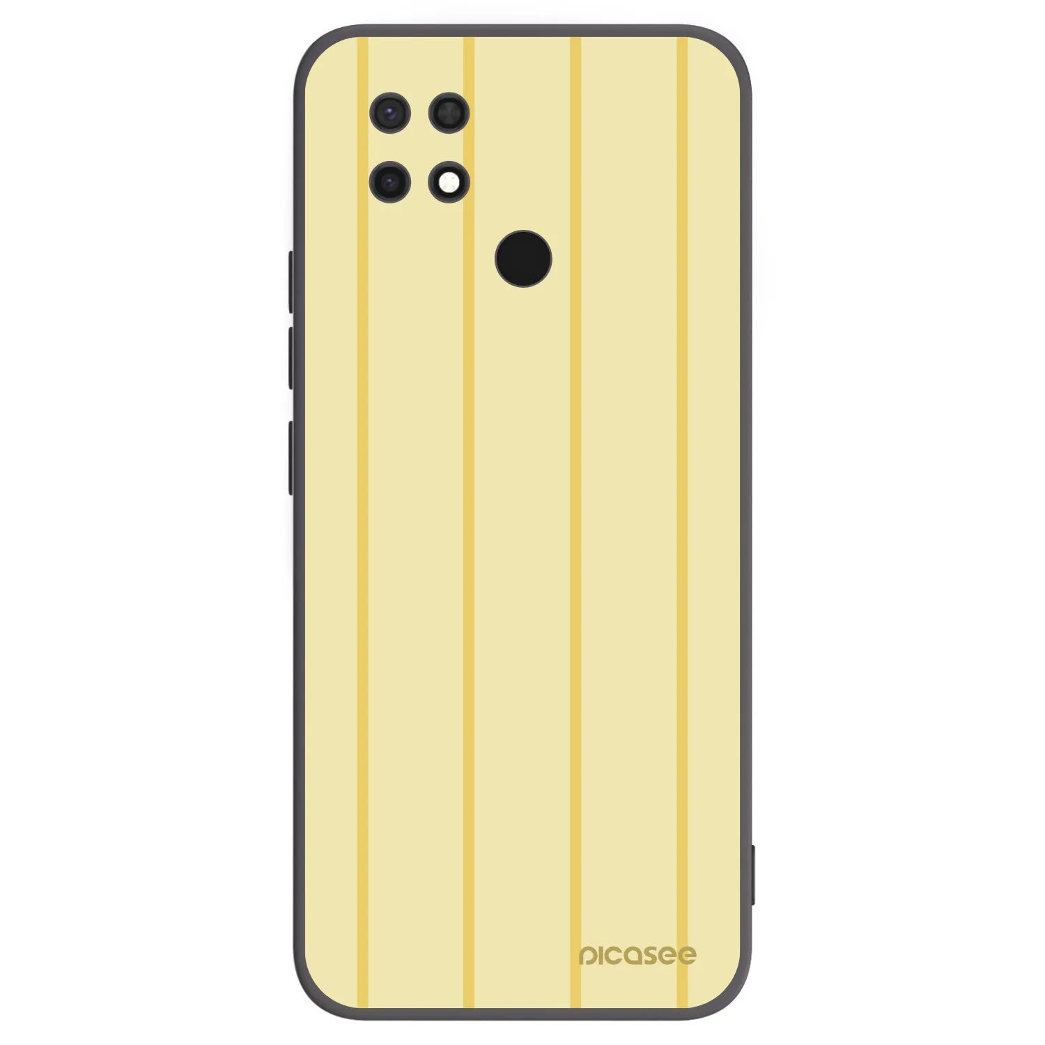 Picasee silikonowe czarne etui na Xiaomi Redmi 10C - Liquid sunshine