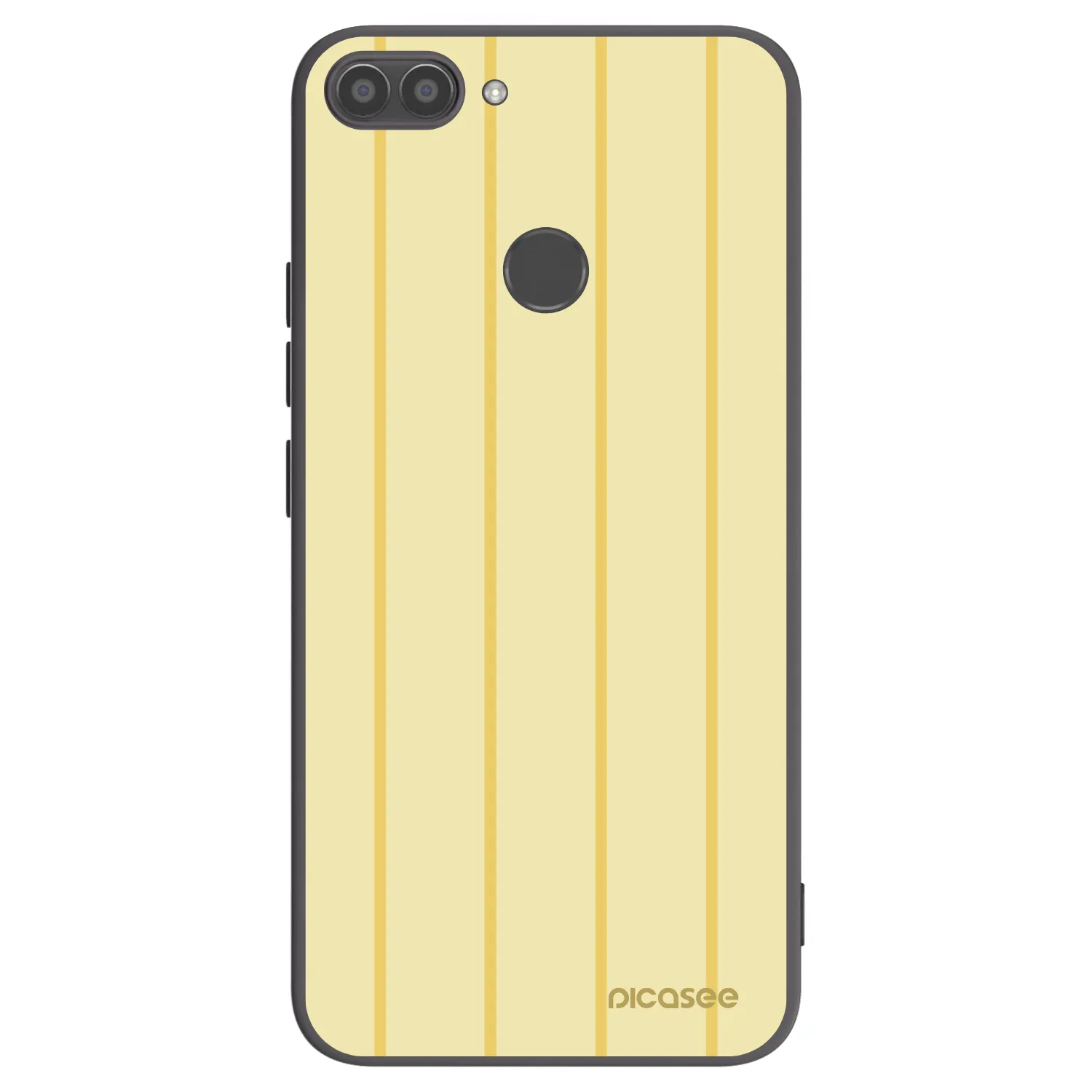 Picasee silikonowe czarne etui na Huawei P Smart - Liquid sunshine