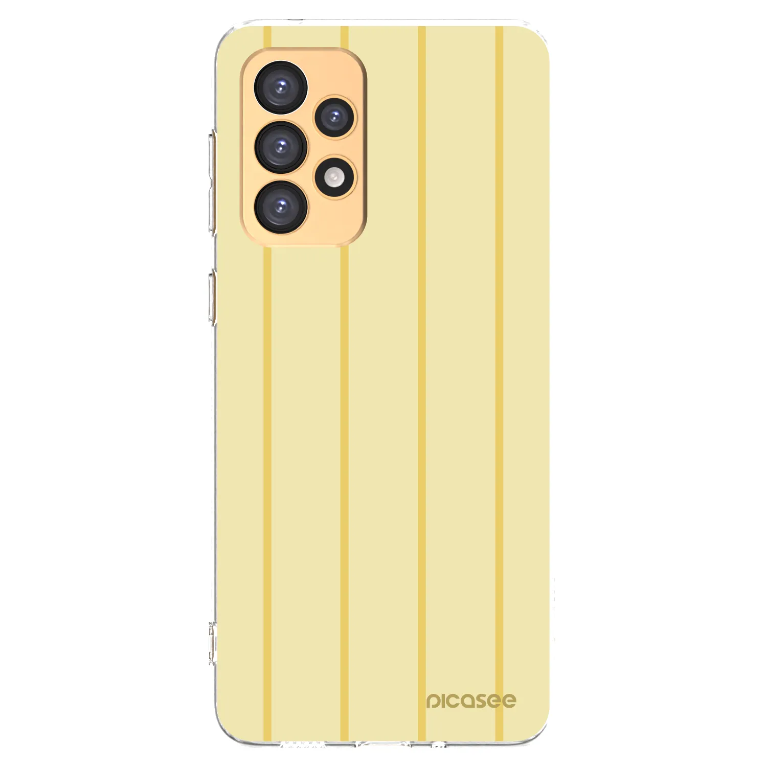 Picasee silikonowe przeźroczyste etui na Samsung Galaxy A33 5G A336 - Liquid sunshine