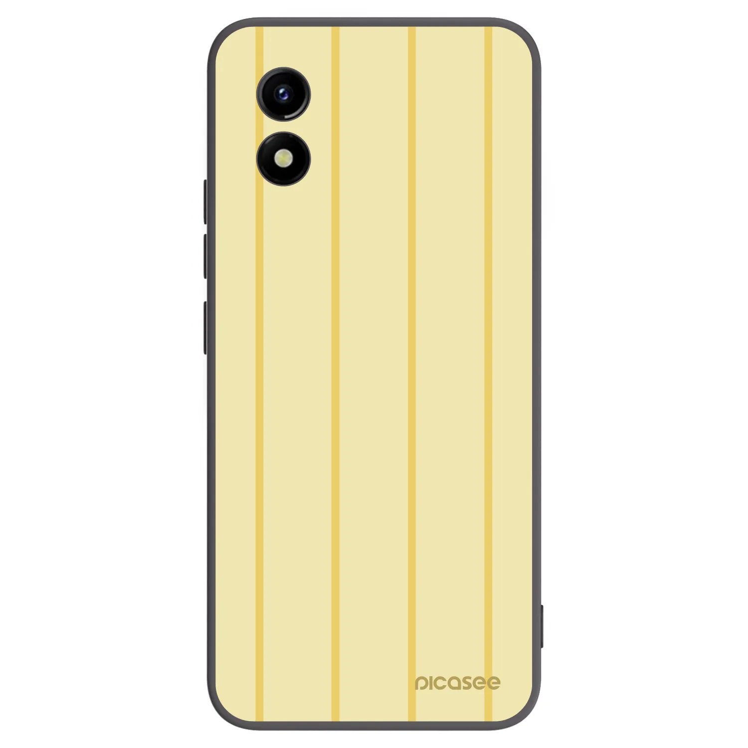Picasee silikonowe czarne etui na Vivo Y01 - Liquid sunshine