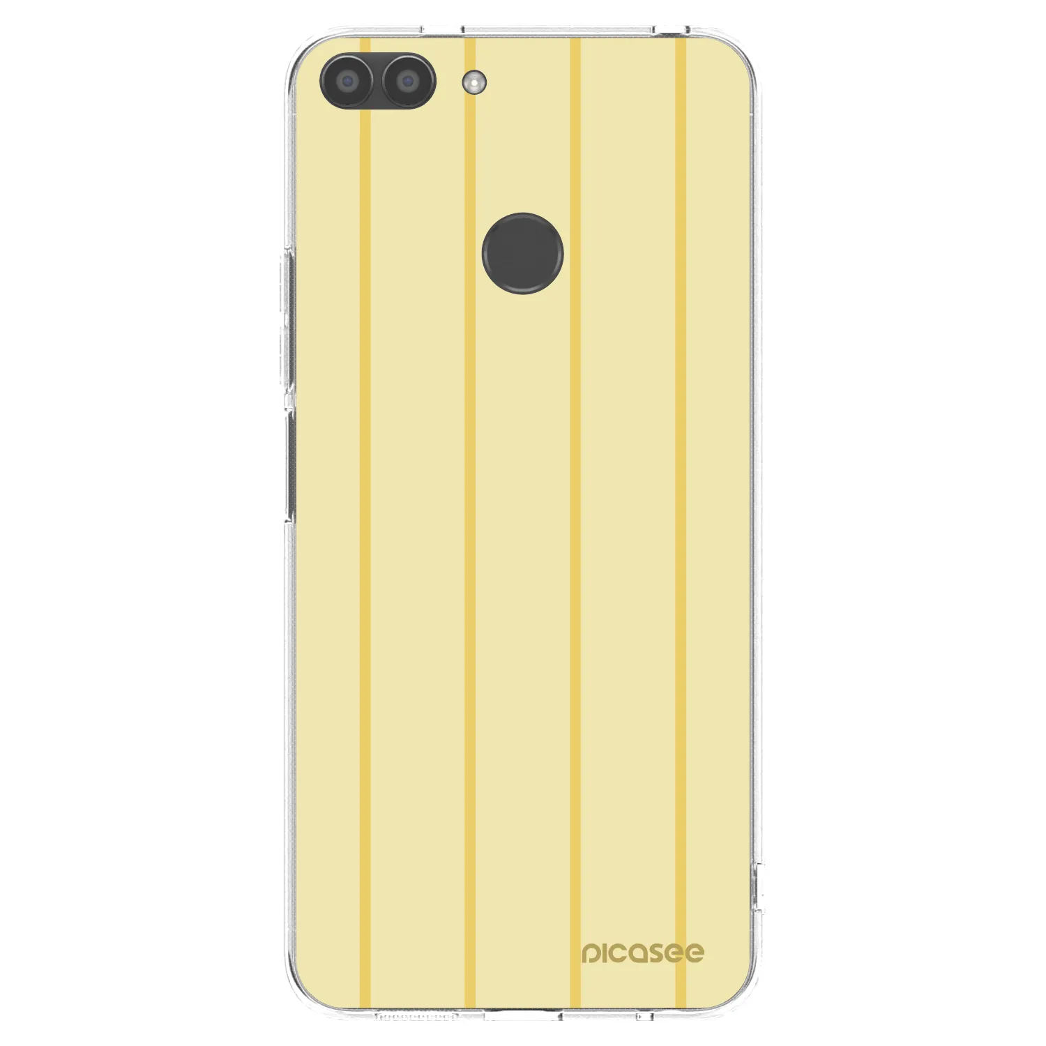 Picasee silikonowe przeźroczyste etui na Huawei P Smart - Liquid sunshine