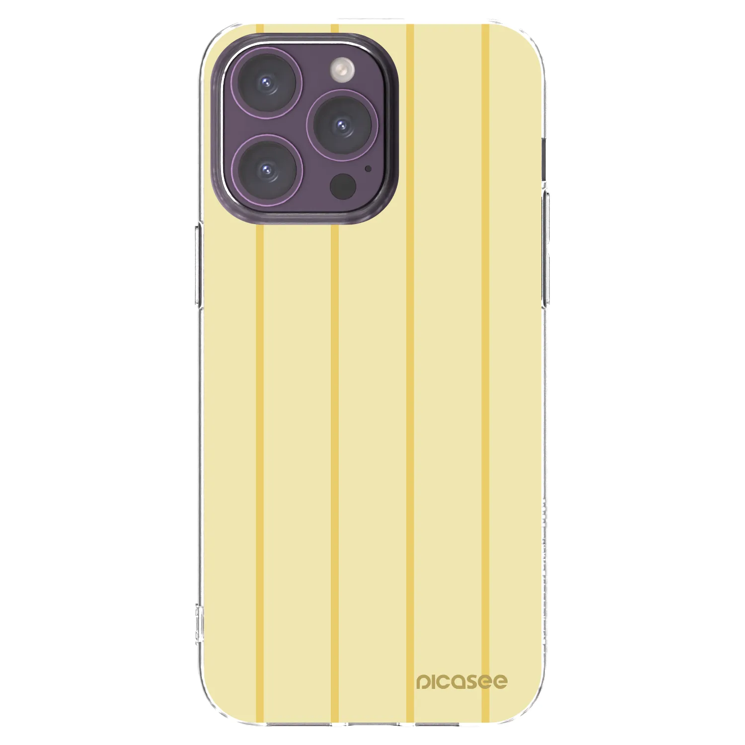 Picasee silikonowe przeźroczyste etui na Apple iPhone 14 Pro Max - Liquid sunshine