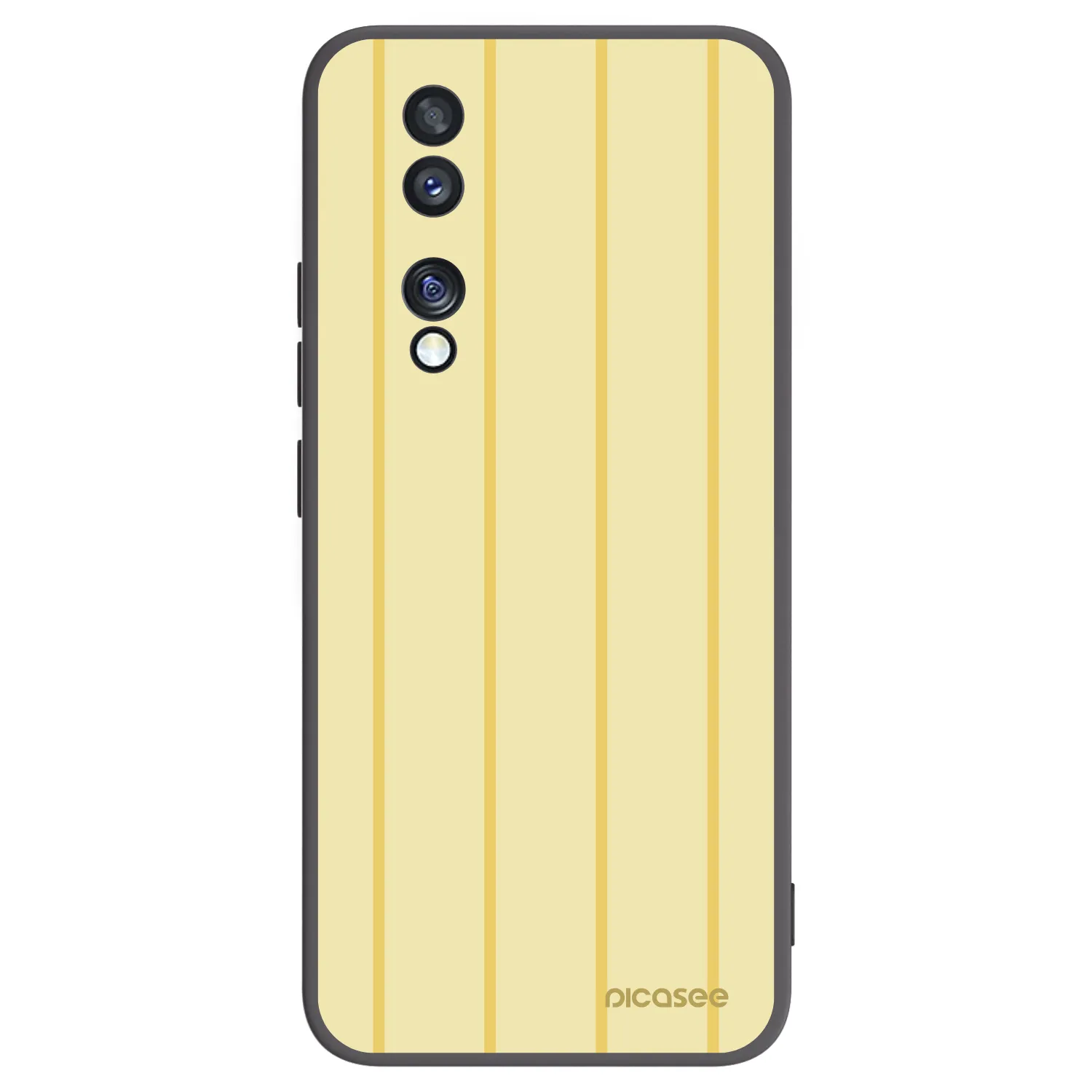 Picasee silikonowe czarne etui na Honor 70 - Liquid sunshine