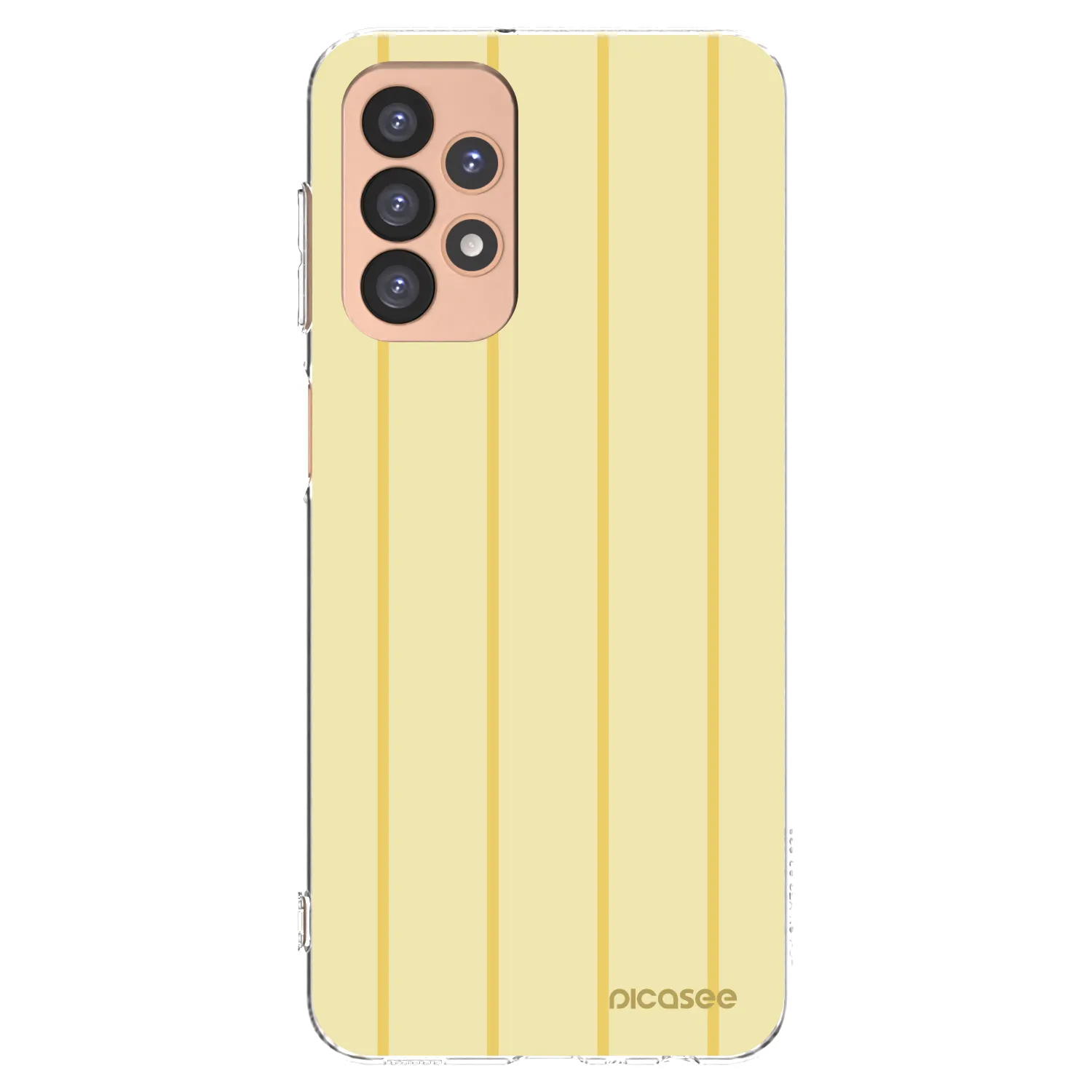 Picasee silikonowe przeźroczyste etui na Samsung Galaxy A23 A236B 5G - Liquid sunshine