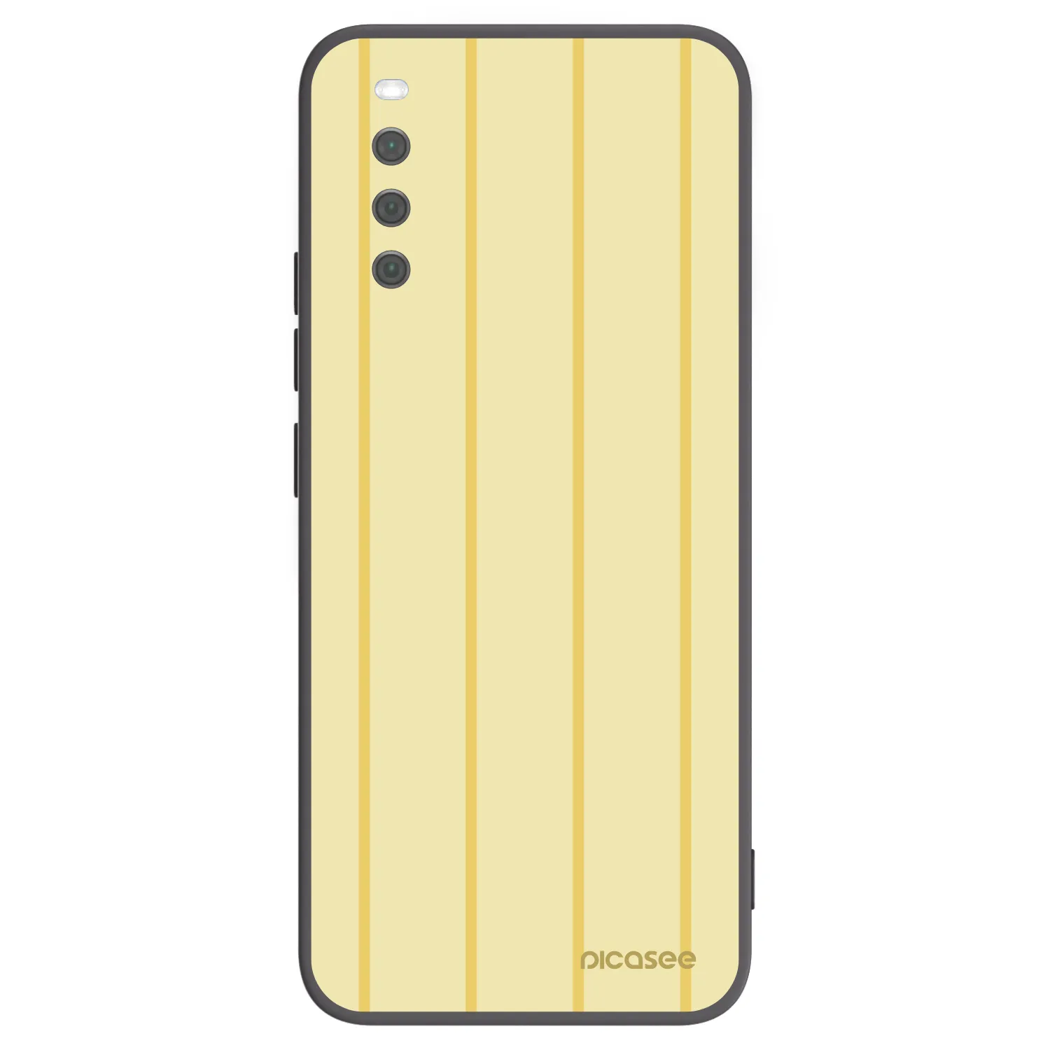 Picasee silikonowe czarne etui na Sony Xperia 10 III - Liquid sunshine