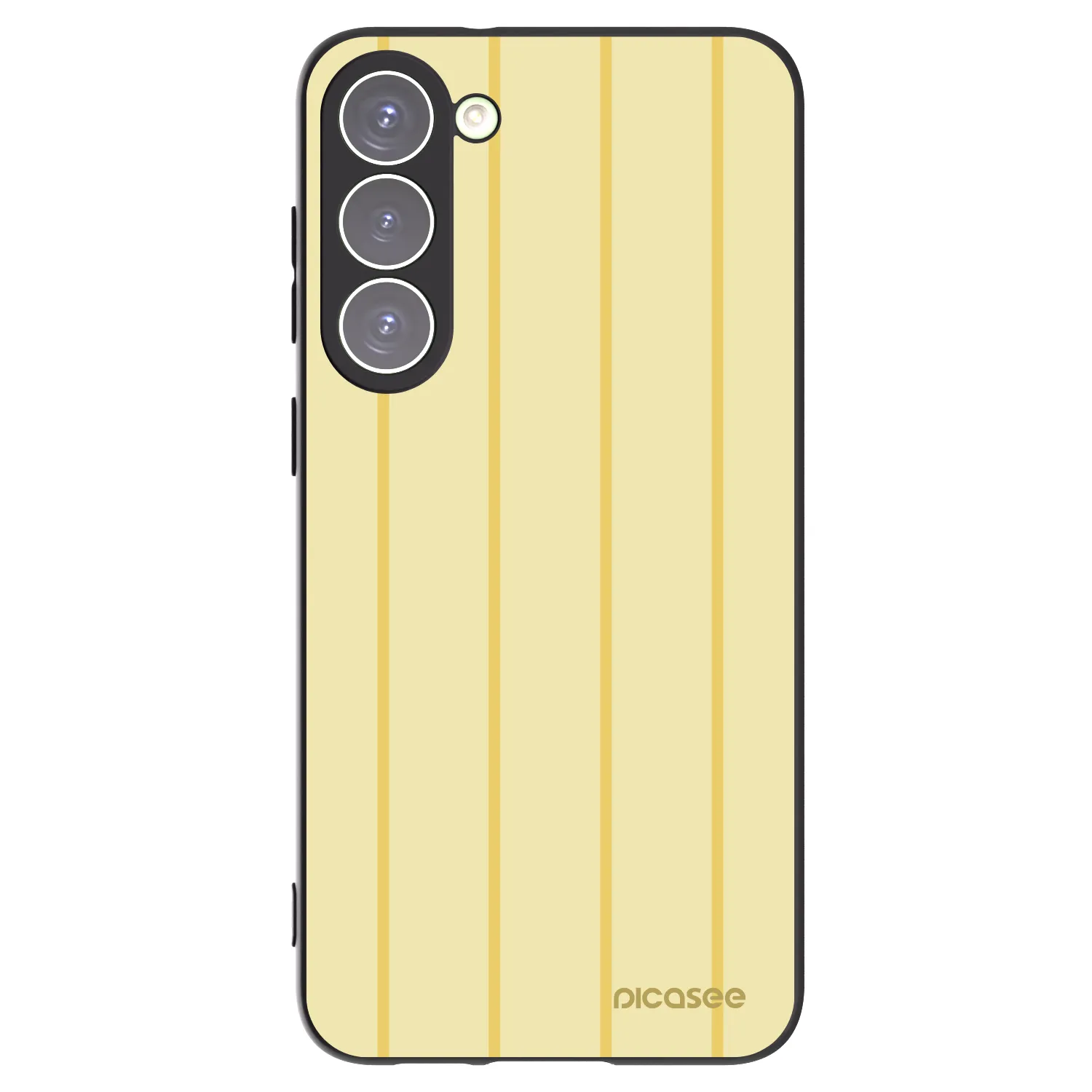 Picasee silikonowe czarne etui na Samsung Galaxy S23+ 5G - Liquid sunshine