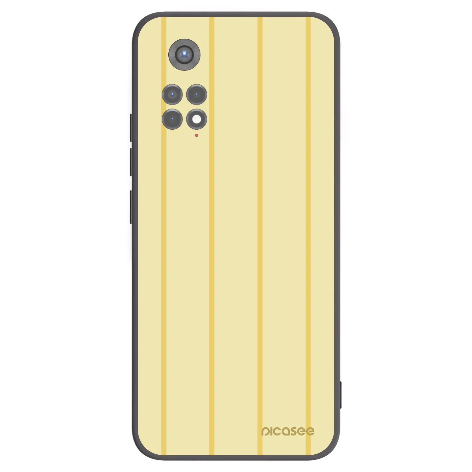 Picasee silikonowe czarne etui na Xiaomi Redmi Note 11S 5G - Liquid sunshine