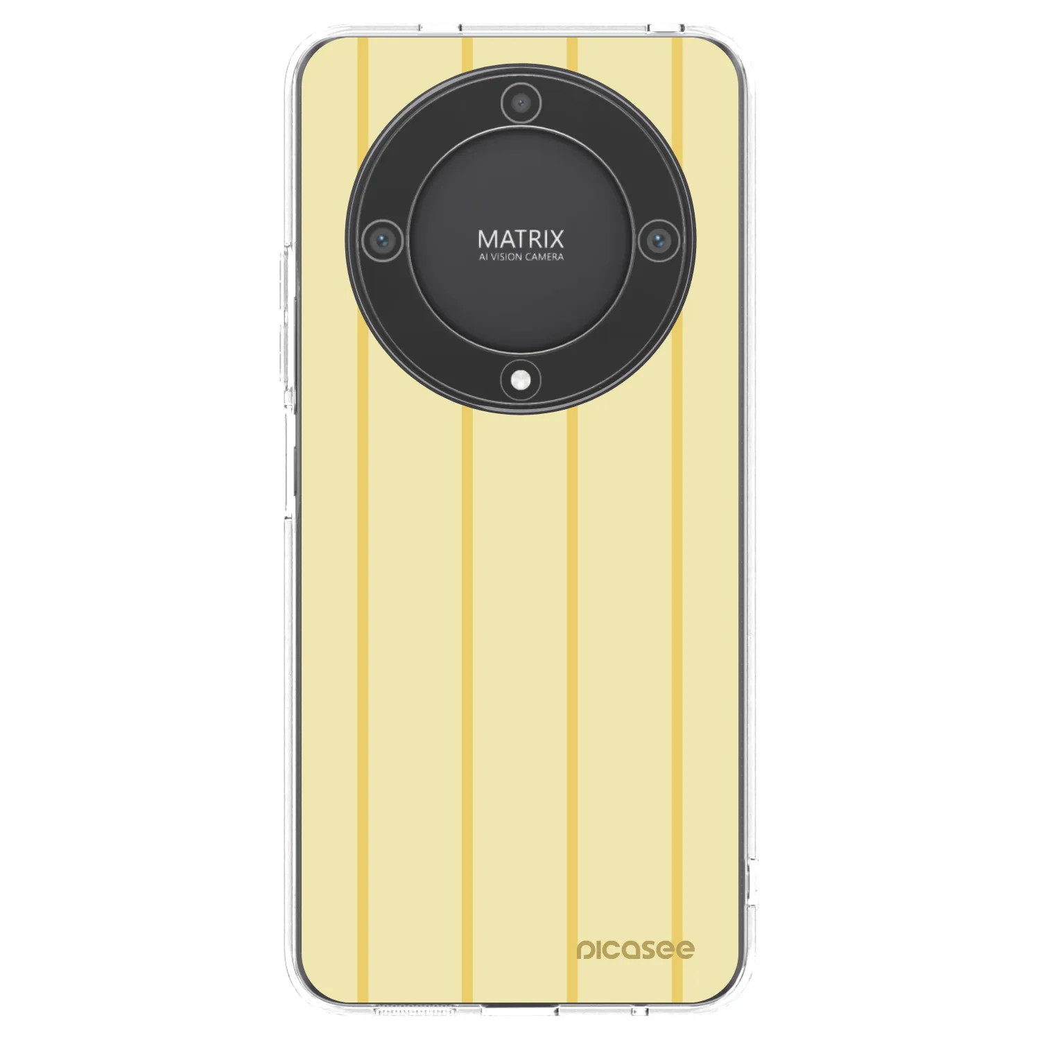 Picasee silikonowe przeźroczyste etui na Honor Magic5 Lite 5G - Liquid sunshine