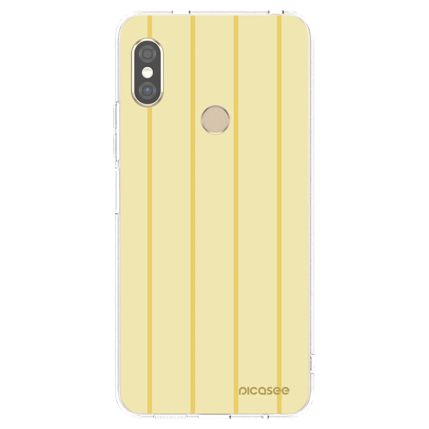 Picasee silikonowe przeźroczyste etui na Xiaomi Redmi Note 5 Global - Liquid sunshine