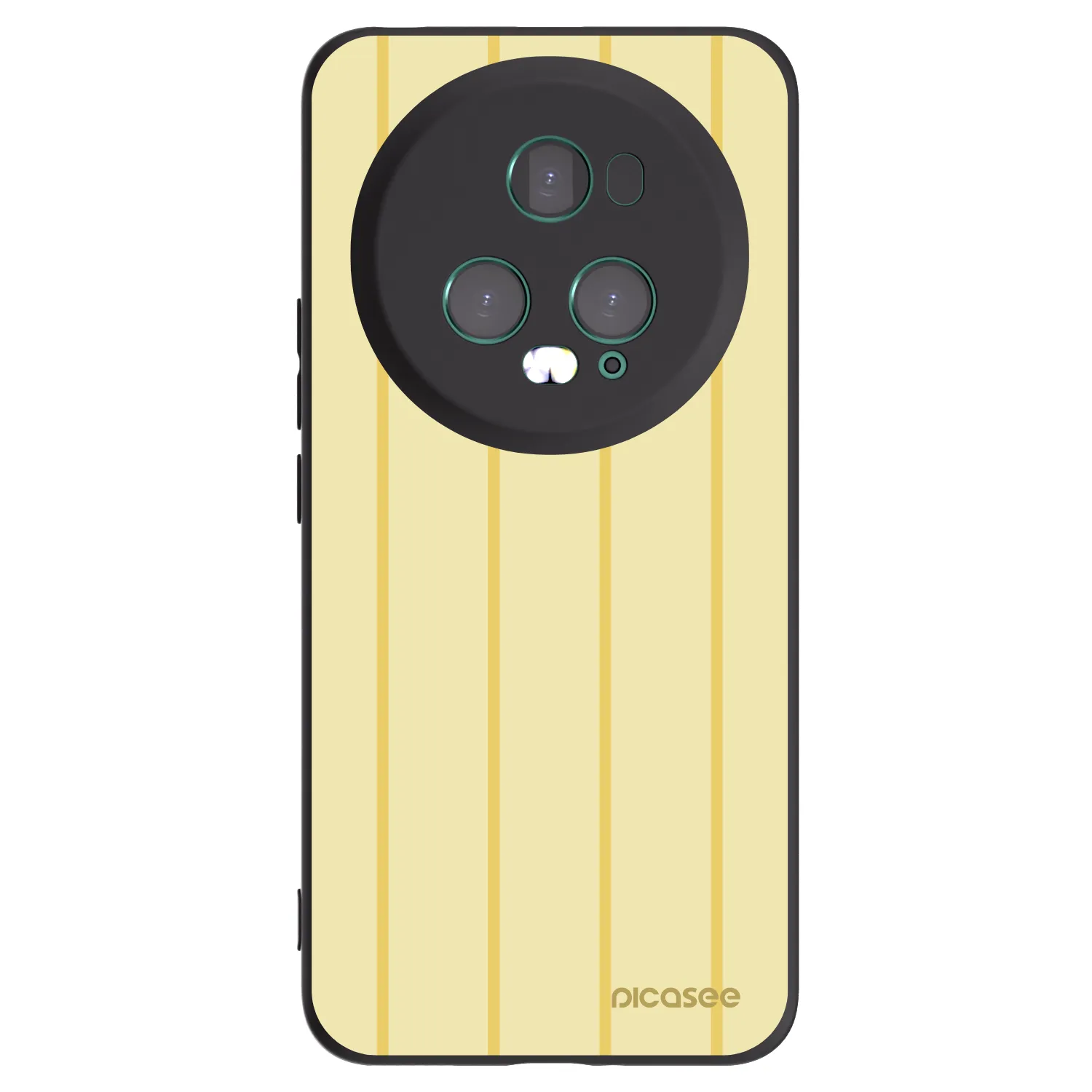 Picasee silikonowe czarne etui na Honor Magic5 Pro - Liquid sunshine