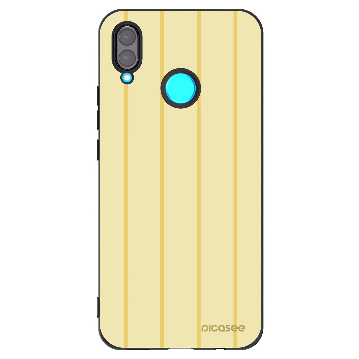 Picasee silikonowe czarne etui na Huawei Nova 3i - Liquid sunshine