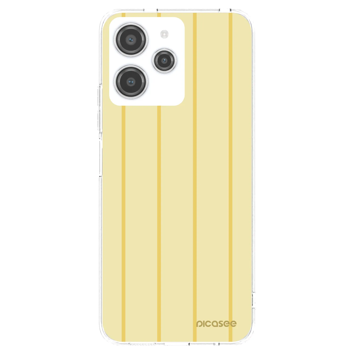 Picasee silikonowe przeźroczyste etui na Xiaomi Redmi 12 4G - Liquid sunshine